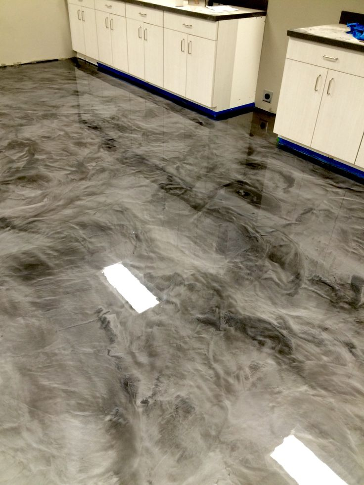 metallic epoxy floorin