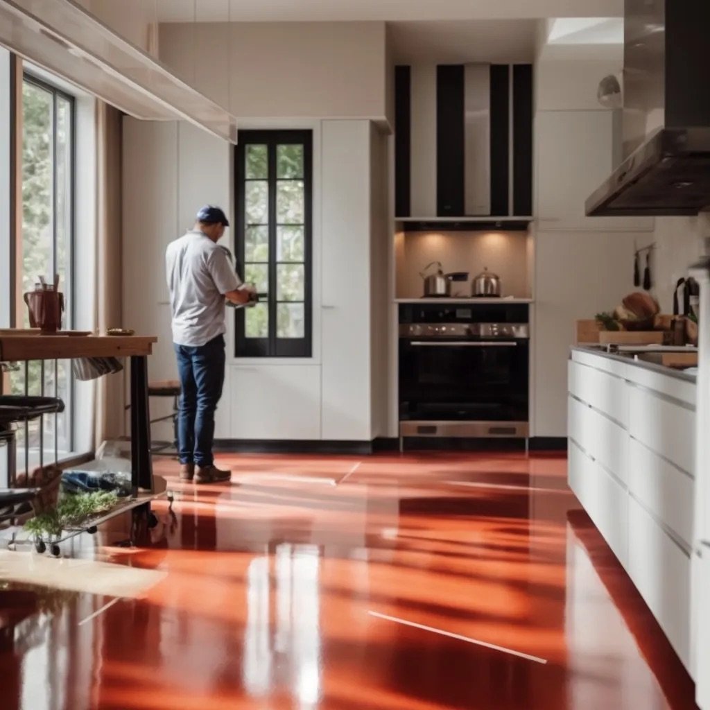 5 kitchen metallic epoxy flooring optim
