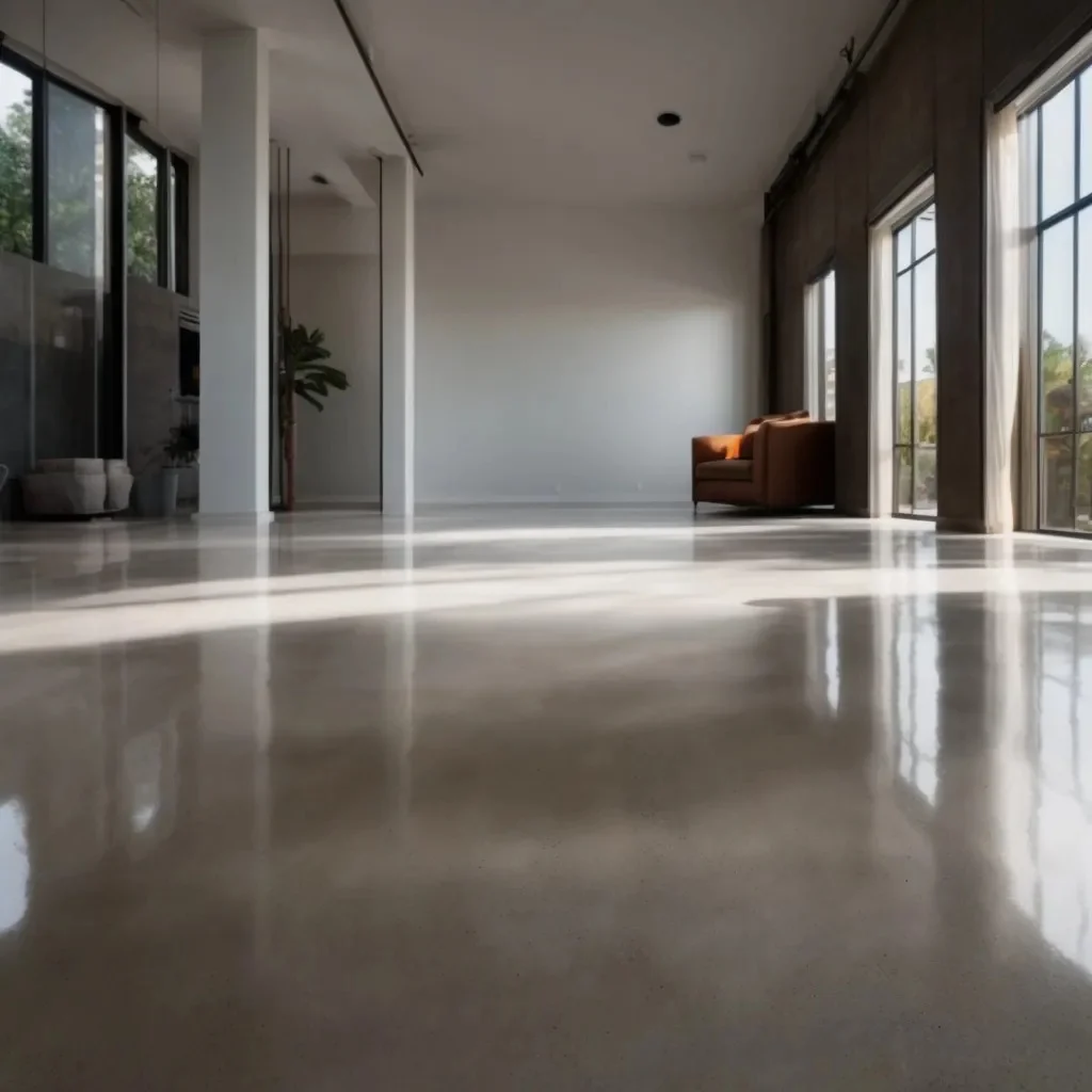3 residential concrete epoxy polishing